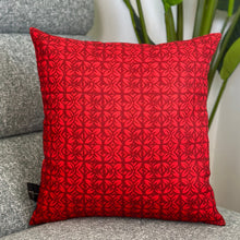 Load image into Gallery viewer, Jeff Granito&#39;s &#39;Mele Kalikimaka Sunset&#39; Pillow Cover - Ready to Ship! (FREE SHIPPING in U.S.)
