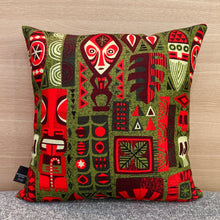 Load image into Gallery viewer, Jeff Granito's 'Island Christmas' Pillow Cover - Ready to Ship! (FREE SHIPPING in U.S.)
