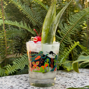 Creature Feature Mai Tai Cocktail Glass