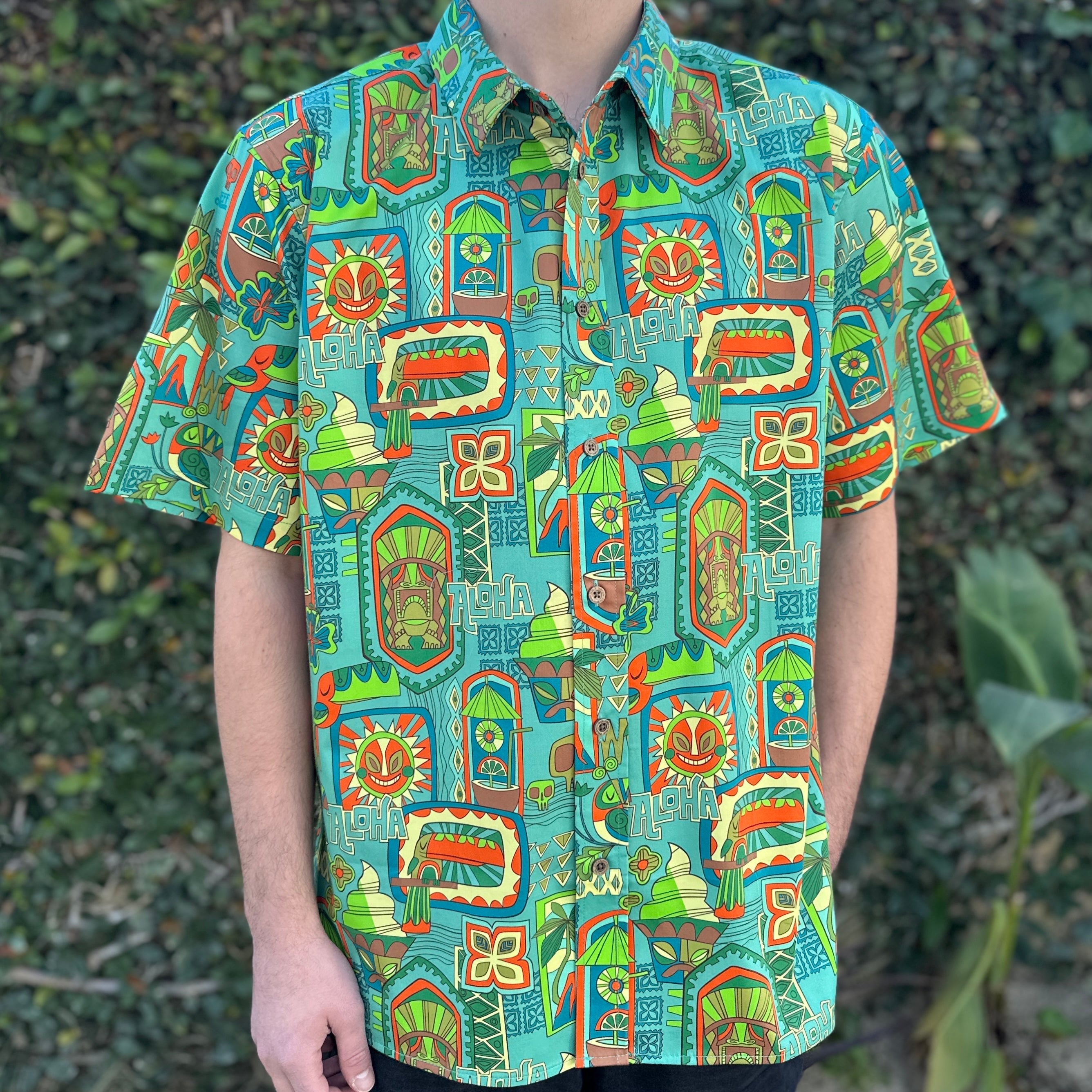 Jeff Granito's 'Lost Adventure' Modern Fit with Flex Button-Up