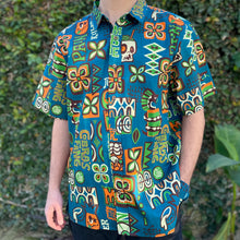 Load image into Gallery viewer, LAST CHANCE, &#39;Mixed Drinks&#39; Modern Fit Button-Up Shirt - Unisex
