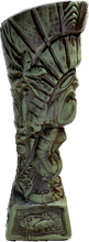 Load image into Gallery viewer, Journey to Hawaii Tiki Mug - Jungle Relic Green Limited Edition of 300, designed by Lost Tiki, Jeff Granito, Thor, and sculpted by Thor - Ready to Ship!
