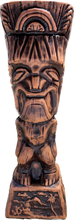 Load image into Gallery viewer, Journey to Hawaii Tiki Mug - Lava Orange Limited Edition of 300, designed by Lost Tiki, Jeff Granito, Thor, and sculpted by Thor - Ready to Ship!
