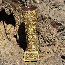 Load image into Gallery viewer, Journey to Hawaii Tiki Mug - Jungle Relic Green Limited Edition of 300, designed by Lost Tiki, Jeff Granito, Thor, and sculpted by Thor - Ready to Ship!
