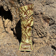 Load image into Gallery viewer, Journey to Hawaii Tiki Mug - Jungle Relic Green Limited Edition of 300, designed by Lost Tiki, Jeff Granito, Thor, and sculpted by Thor - Ready to Ship!
