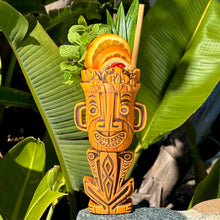 Load image into Gallery viewer, Jeff Granito&#39;s Planter&#39;s Punch Tiki Mug, Hibiscus Heat (Orange) - Limited Edition of 500, sculpted by Thor - Ready to Ship!
