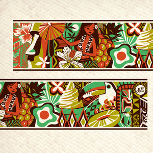Jeff Granito's 'Island Memories' Mai Tai Cocktail Glass - Ready to Ship!