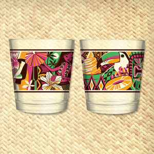 Jeff Granito's 'Island Memories' Mai Tai Cocktail Glass - Ready to Ship!