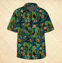 Load image into Gallery viewer, Jeff Granito's 'Island of the Lost' Modern Fit with Flex Button-Up Shirt - Unisex - Ready to Ship! (FREE SHIPPING in U.S.)
