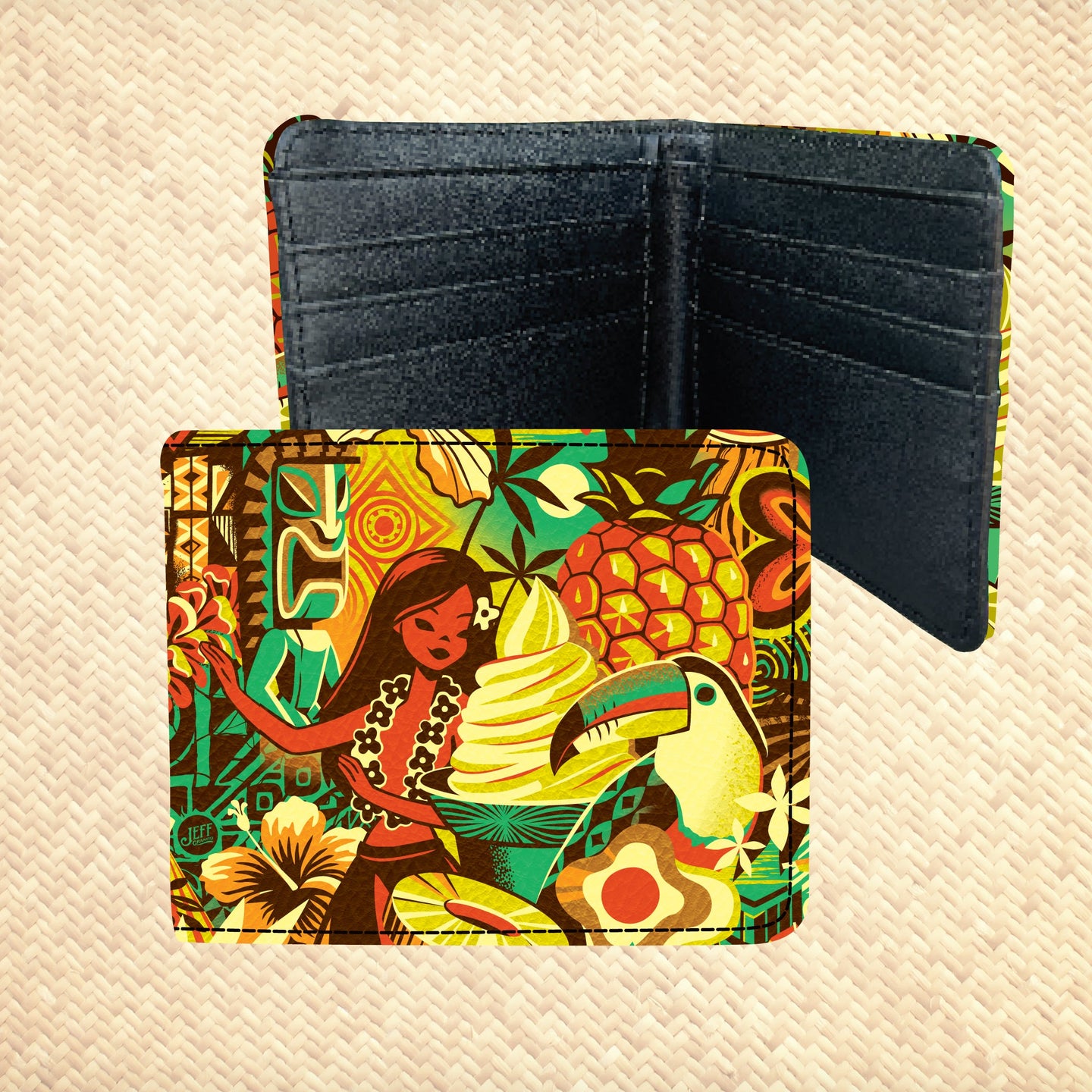 Jeff Granito's 'Island Memories' Billfold Wallet - Rolling Pre-Order / Ready to Ship!