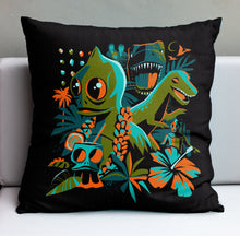 Load image into Gallery viewer, Jeff Granito's 'Island of the Lost' Pillow Cover - Ready to Ship! (FREE SHIPPING in U.S.)
