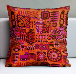It's A Tiki World Pillow Cover