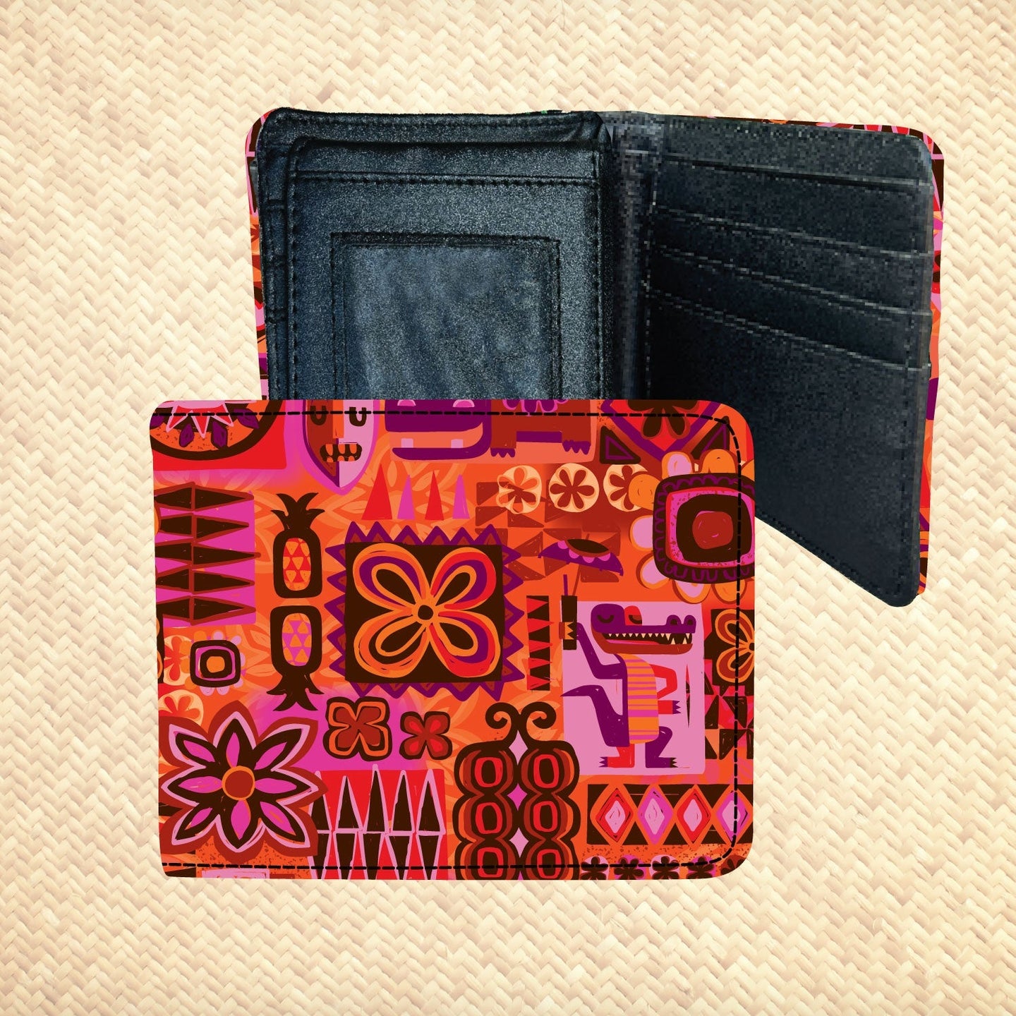 Jeff Granito's 'It's A Tiki World' Billfold Wallet - Rolling Pre-Order / Ready to Ship!