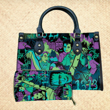 Load image into Gallery viewer, Jeff Granito&#39;s &#39;13 Mockingbirds&#39; Handbag and Zippered Wallet Set - Rolling Pre-Order / Ready to Ship!
