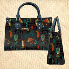 Load image into Gallery viewer, &#39;Atomic Cocktail&#39; Handbag and Zippered Wallet Set - Pre-Order
