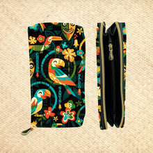 Load image into Gallery viewer, Jeff Granito&#39;s &#39;Birds Singing Words&#39; Handbag and Zippered Wallet Set - Rolling Pre-Order / Ready to Ship!
