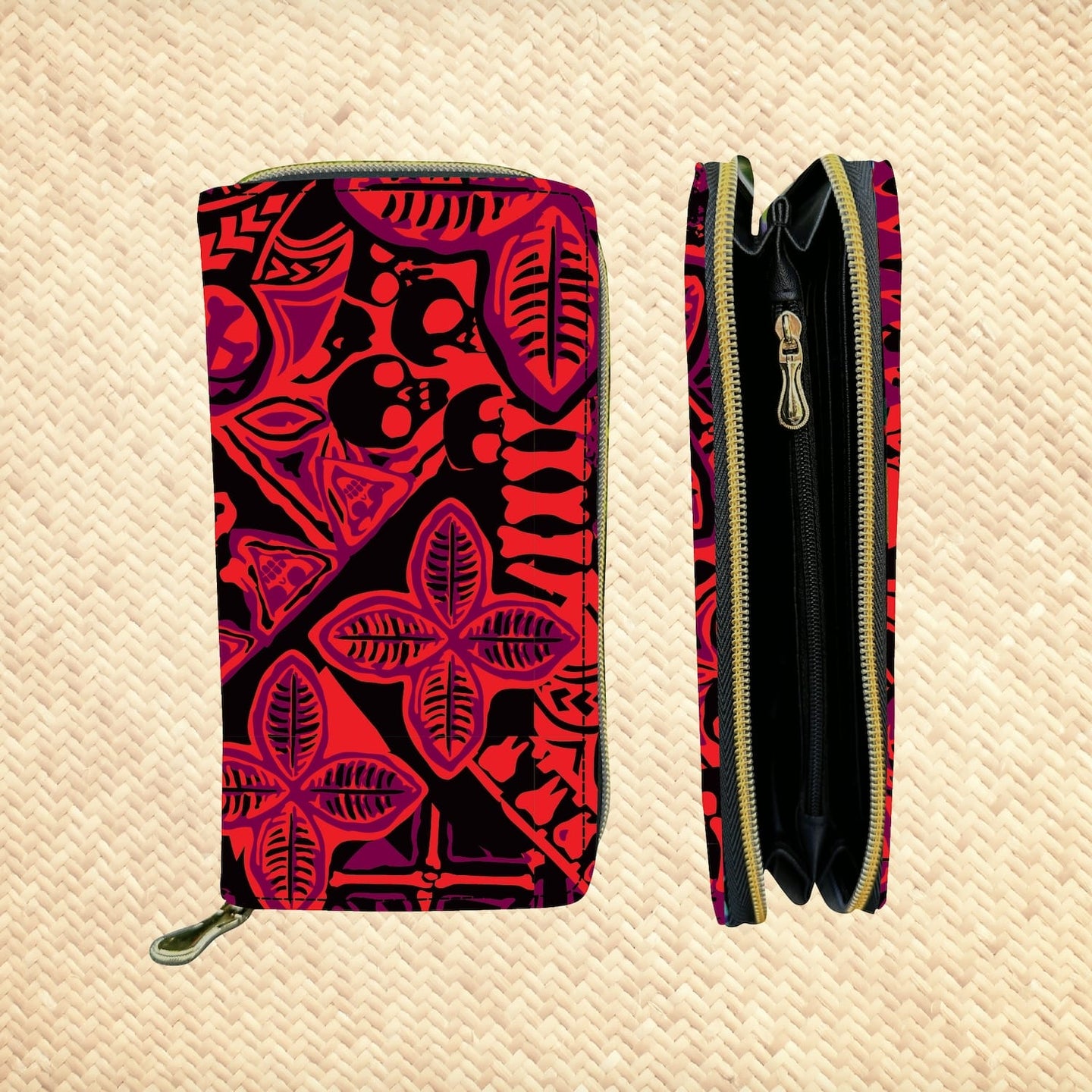 'Danger A-Head' Zippered Wallet - Rolling Pre-Order / Ready to Ship!