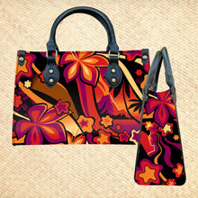Load image into Gallery viewer, Jeff Granito&#39;s &#39;Mauna Pele&#39; Handbag and Zippered Wallet Set - Rolling Pre-Order / Ready to Ship!
