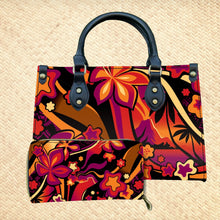 Load image into Gallery viewer, Jeff Granito&#39;s &#39;Mauna Pele&#39; Handbag and Zippered Wallet Set - Rolling Pre-Order / Ready to Ship!
