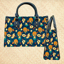 Load image into Gallery viewer, PRE ORDER Pineapple Bird Handbag and Zippered Wallet Set
