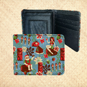 Happy Huladays Men's Billfold Wallet