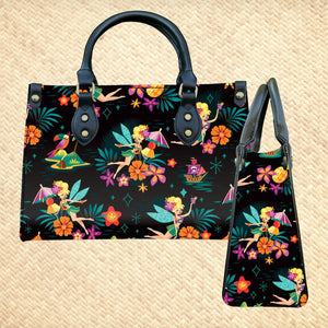 Jeff Granito's 'Tiki Belle' Handbag and Zippered Wallet Set - Ready to Ship!