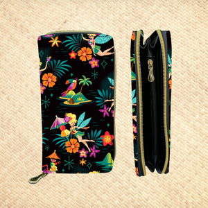 Jeff Granito's 'Tiki Belle' Handbag and Zippered Wallet Set - Ready to Ship!