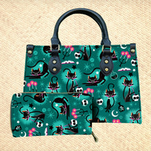 Load image into Gallery viewer, Cat Trick Handbag and Zippered Wallet Set - Limited Time Pre-Order
