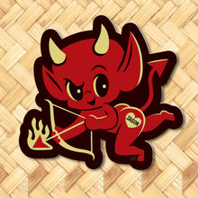 Load image into Gallery viewer, Little Devil Personalized Metal Sign
