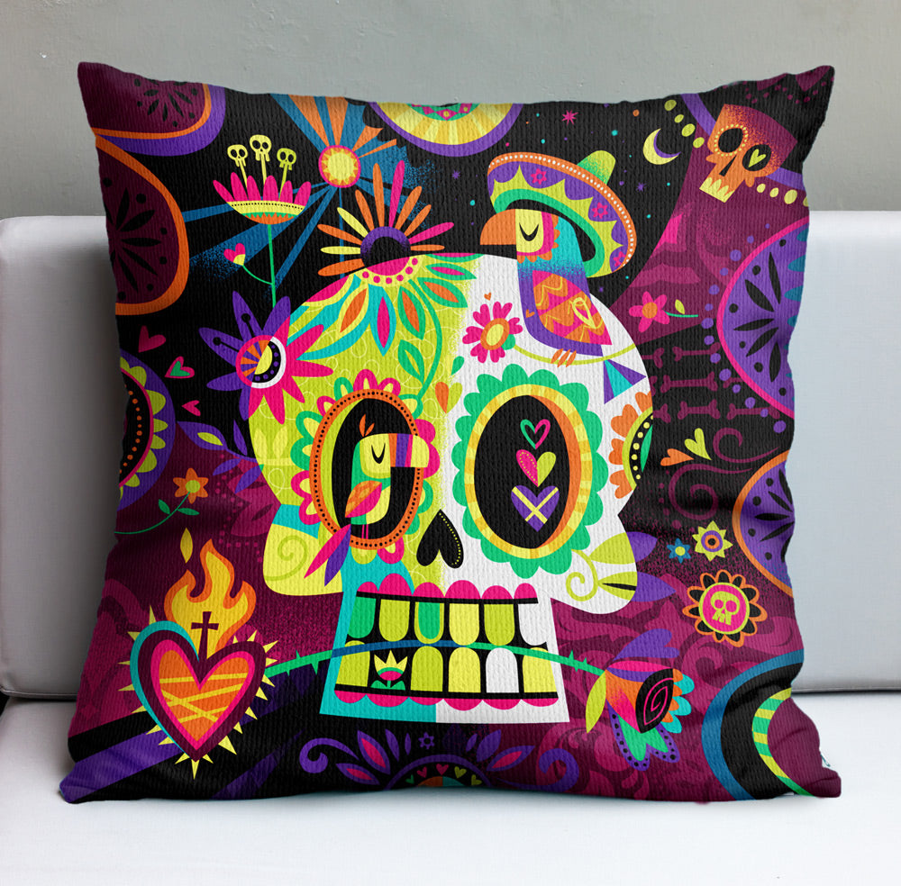 La Calavera Pillow Cover