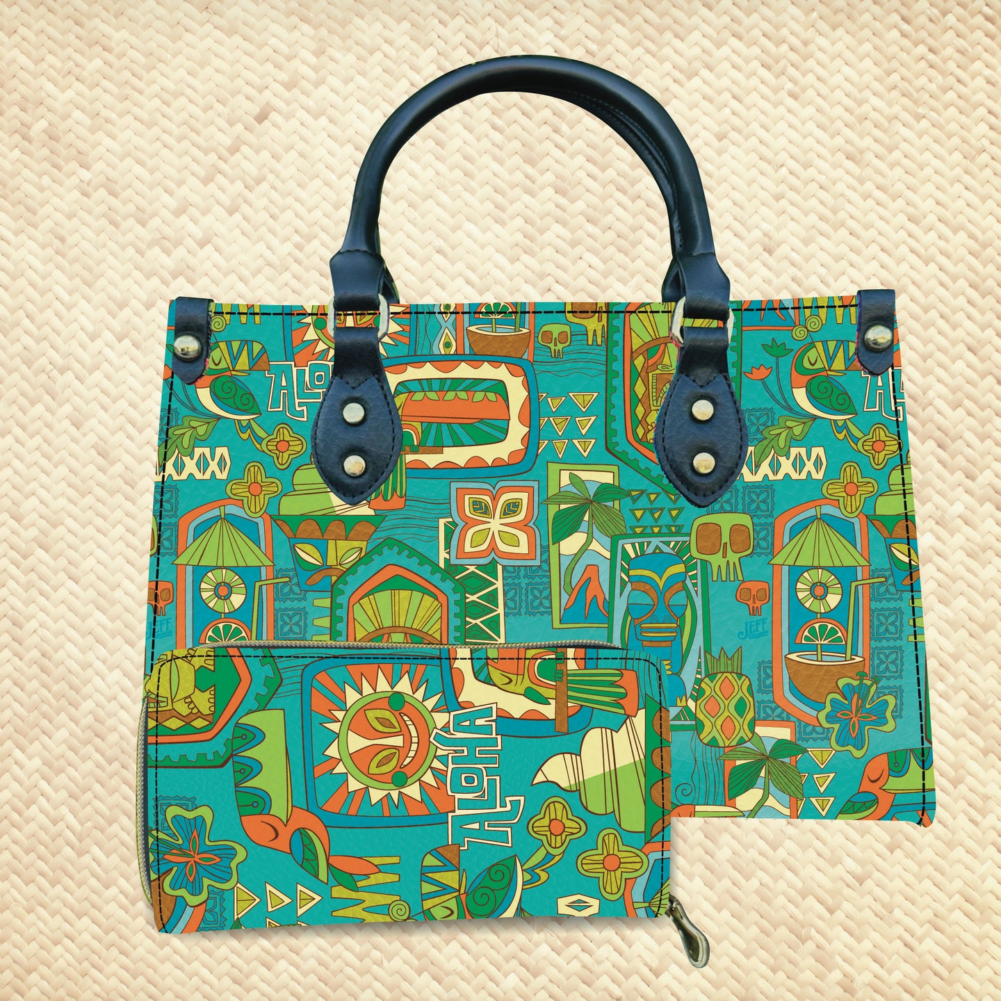 'Lost Adventure' Handbag and Zippered Wallet - Rolling Pre-Order / Ready to Ship!