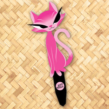 Load image into Gallery viewer, Jeff Granito's ‘Lucy' Left-Sided Love Cat Metal Yard Stake - Pre-Order
