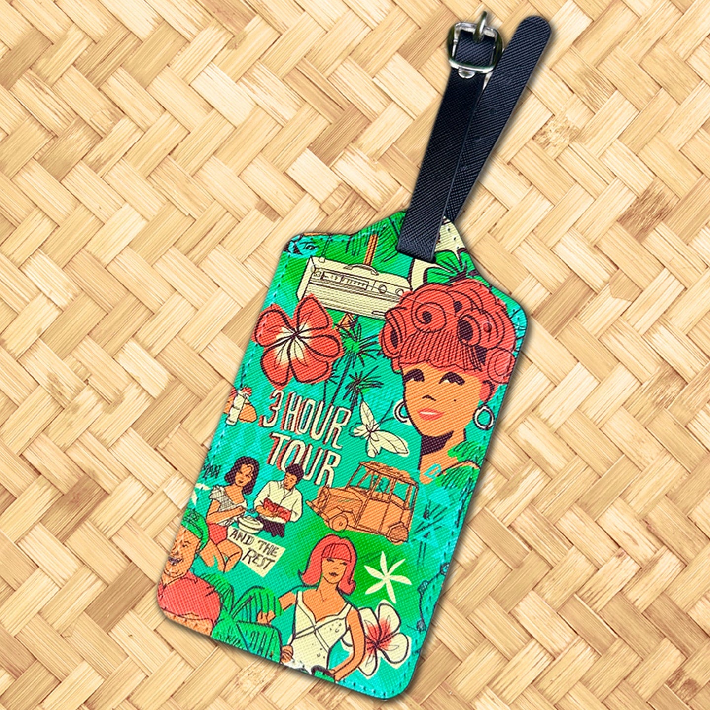 Jeff Granito's 'Three Hour Tour' Luggage Tag - Rolling Pre-Order / Ready to Ship!