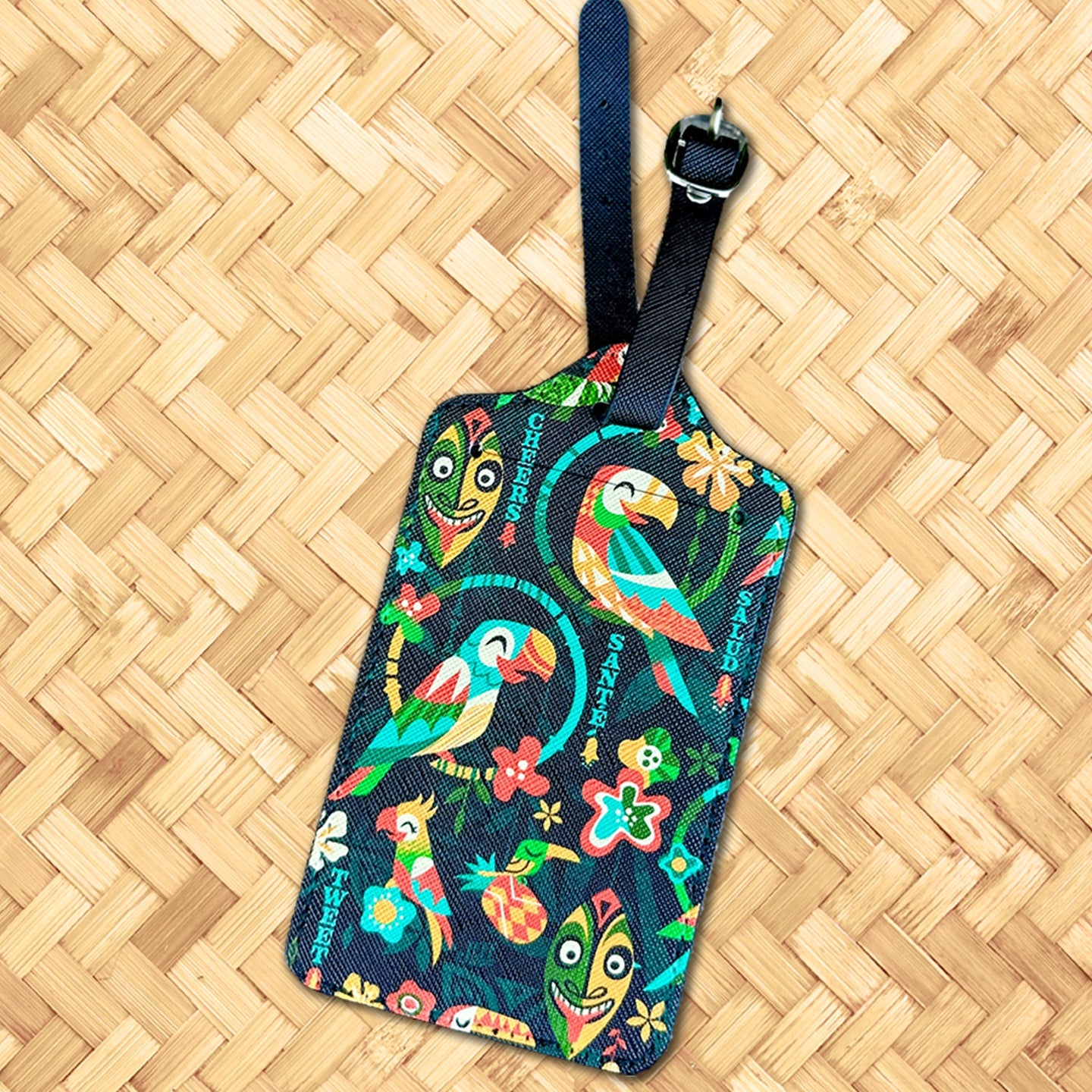 Jeff Granito's 'Birds Singing Words' Luggage Tag - Rolling Pre-Order / Ready to Ship!