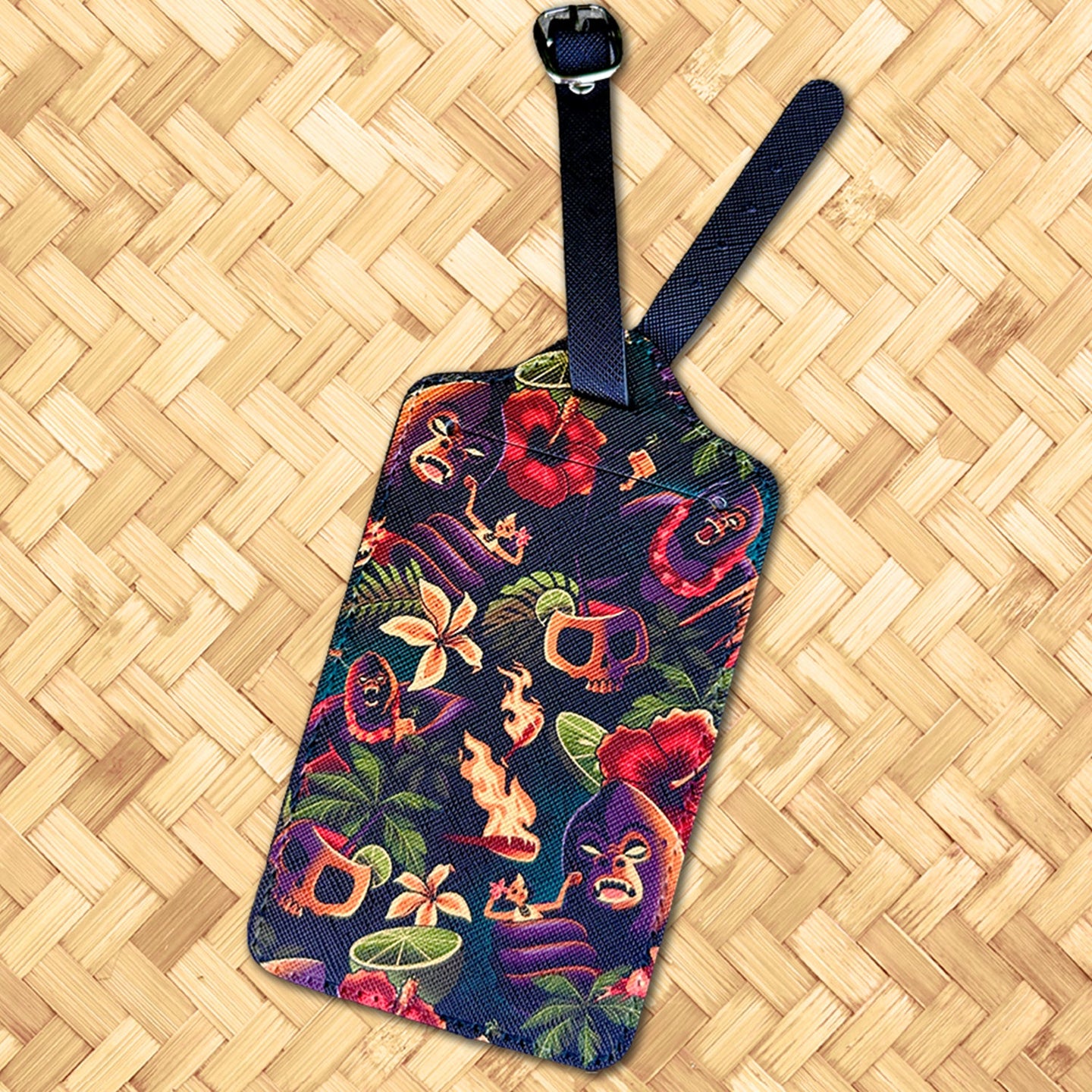 Jeff Granito's 'Tiki Kong' Luggage Tag - Rolling Pre-Order / Ready to Ship!