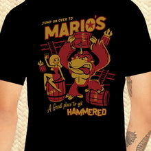 Load image into Gallery viewer, Jeff Granito&#39;s &#39;Mario&#39;s Rum Barrel Bar&#39; Unisex Tee - Ready to Ship!

