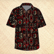 Load image into Gallery viewer, LAST CHANCE, &#39;Mask Hysteria&#39; Unisex Button-Up Shirt
