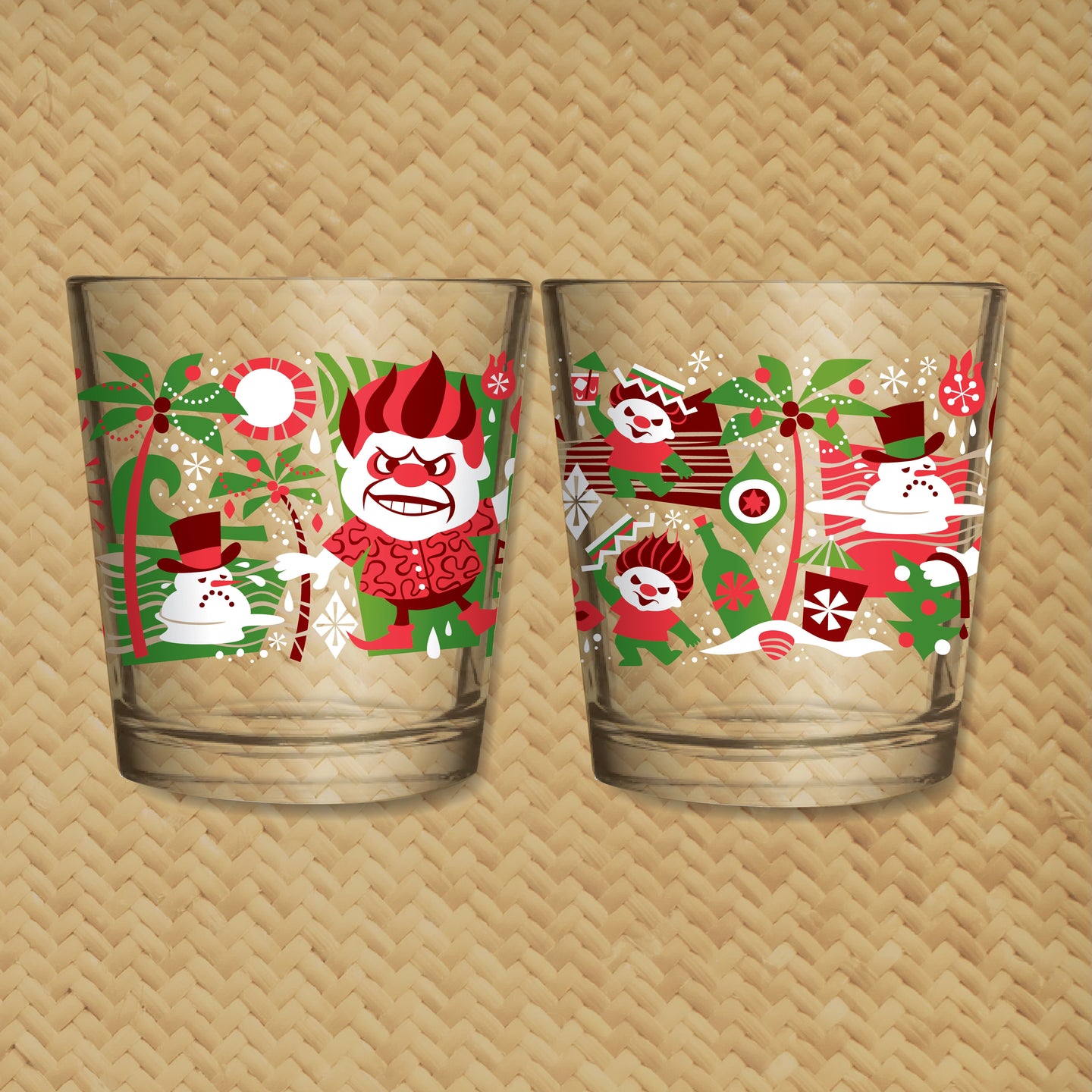 'Rum Miser' Mai Tai Cocktail Glass - Pre-Order