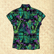 Load image into Gallery viewer, Jeff Granito&#39;s &#39;13 Mockingbirds&#39; Classic Aloha Button Up-Shirt - Womens - Ready to Ship!
