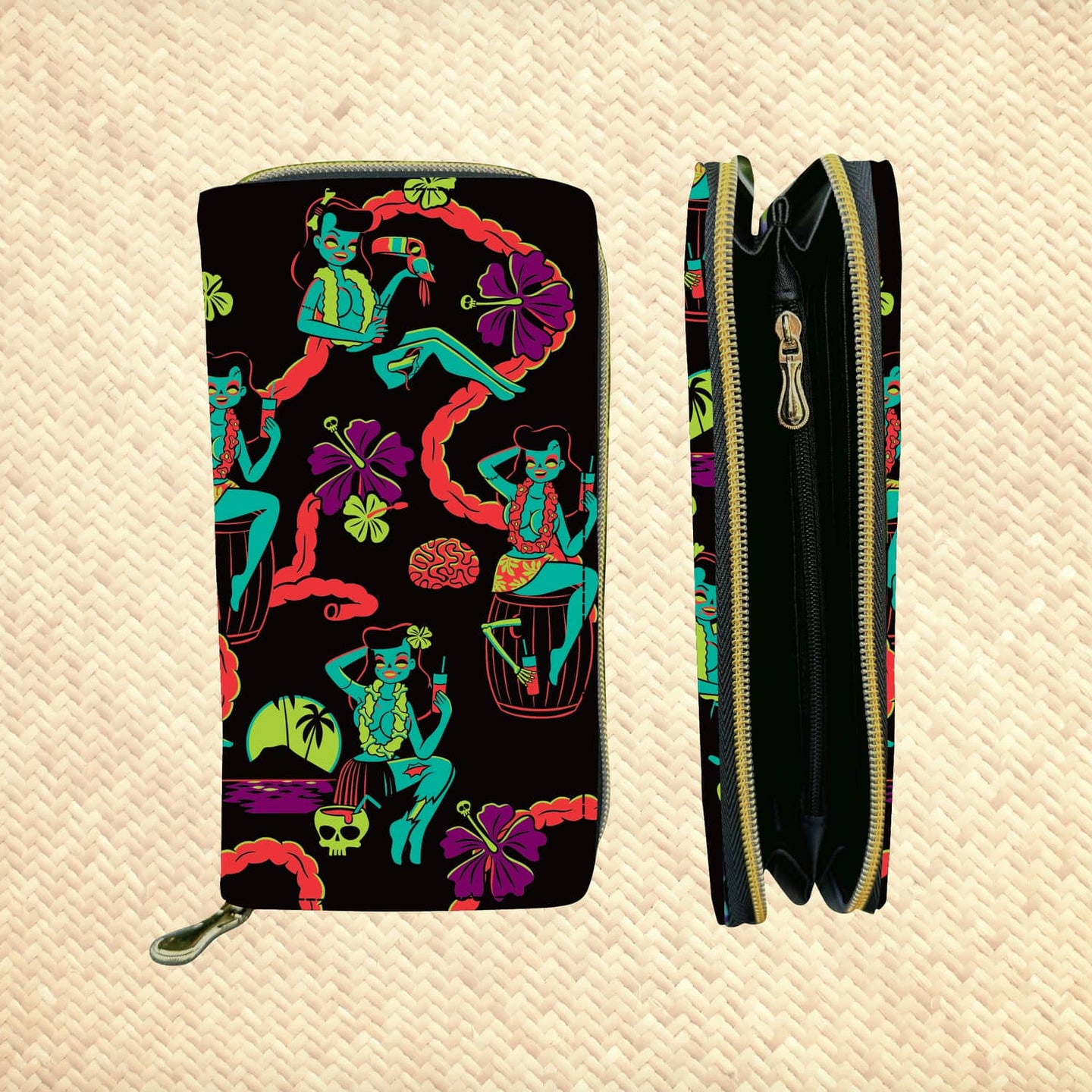 'Maneater' Zippered Wallet - Rolling Pre-Order / Ready to Ship!