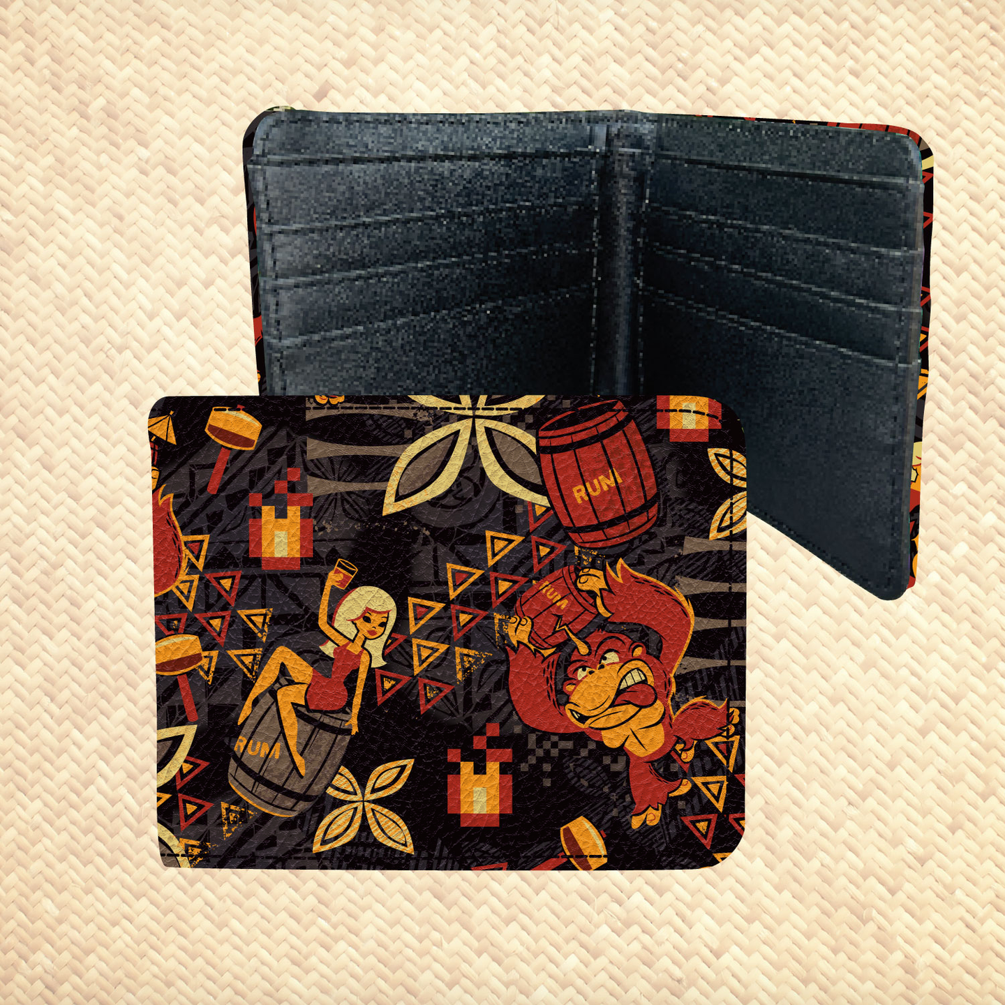 Jeff Granito's 'Mario's Rum Barrel Bar' Billfold Wallet - Rolling Pre-Order / Ready to Ship!