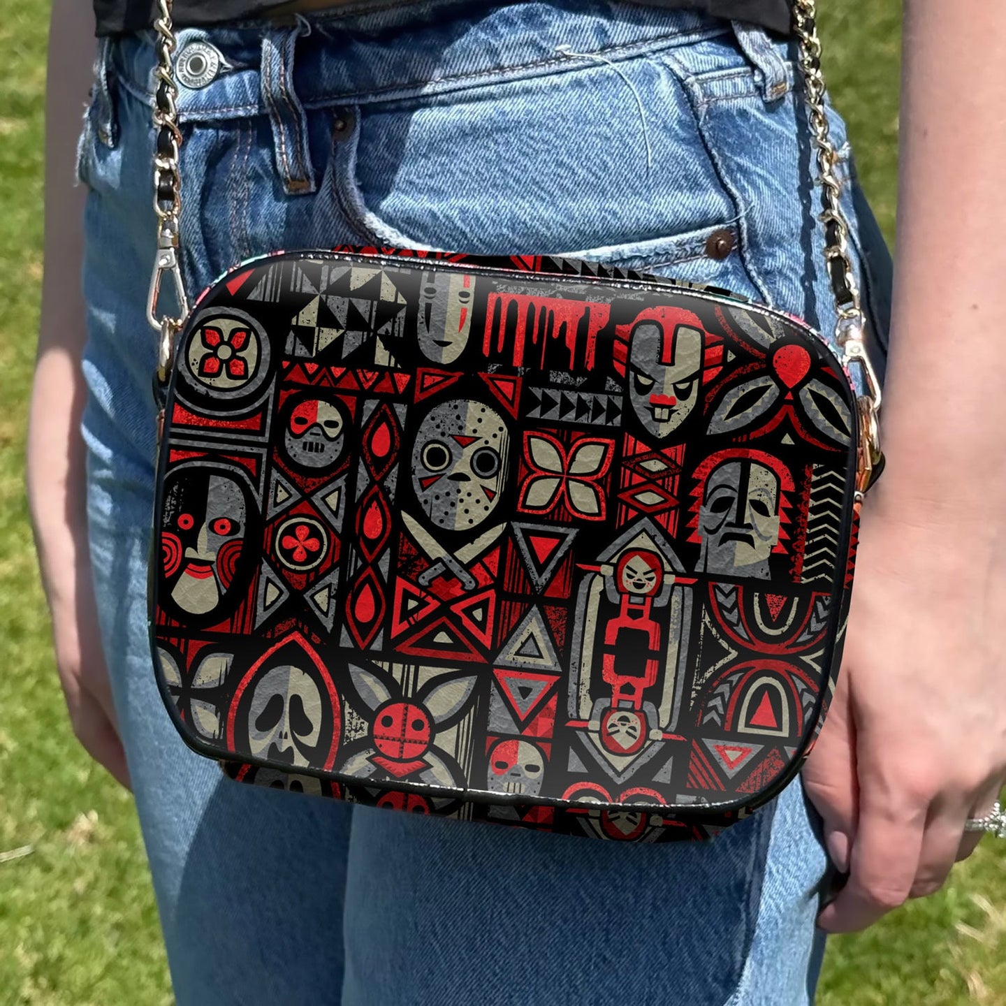 Jeff Granito's 'Mask Hysteria' Crossbody Bag - Pre-Order (FREE SHIPPING in U.S.)