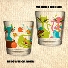Load image into Gallery viewer, Jeff Granito's 'Meowie Wowie' Mai Tai Cocktail Glass (1) - Ready to Ship / Rolling Pre-Order
