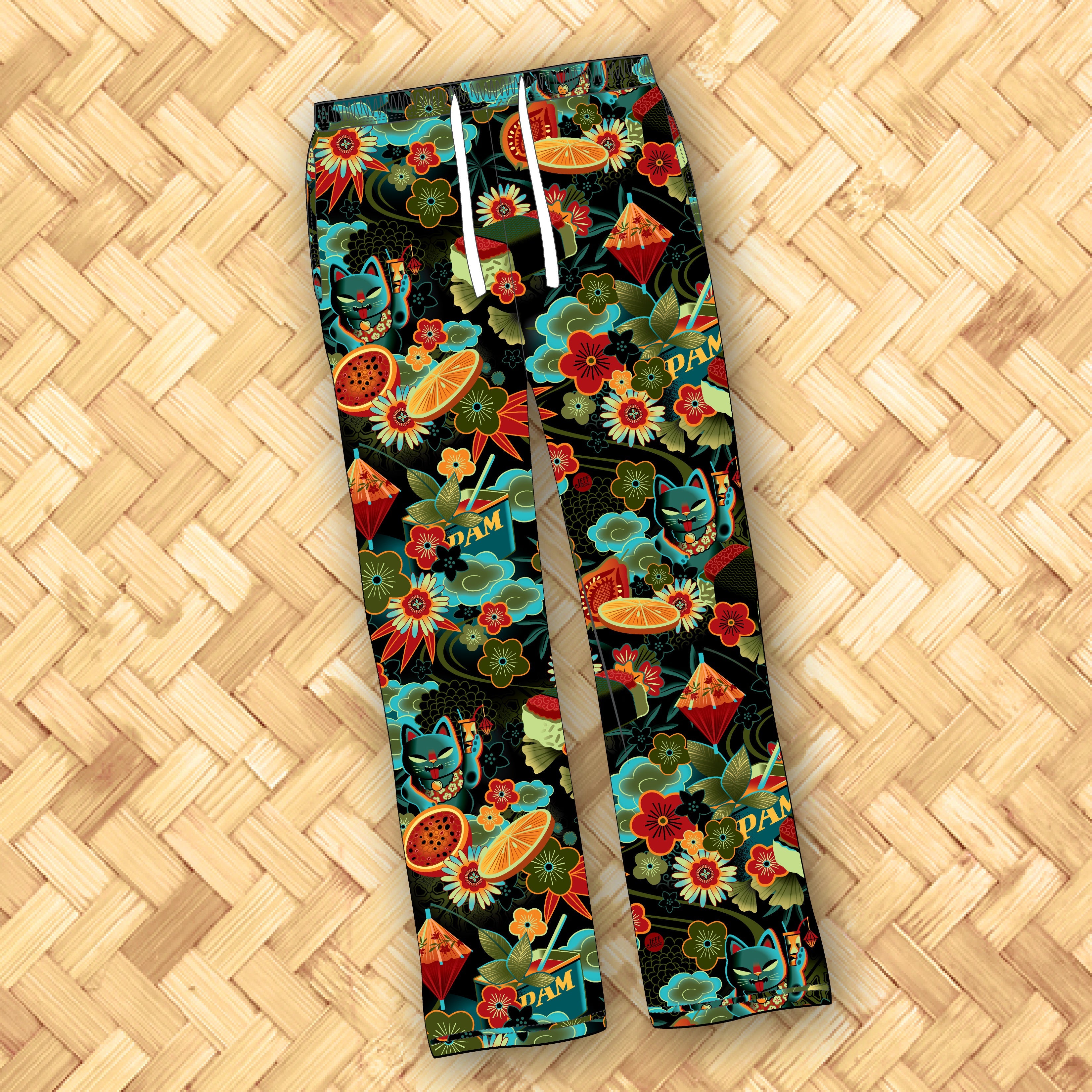 Jeff Granito's 'Mewsubi' Unisex Pajama Pants - Pre-Order – Jeff