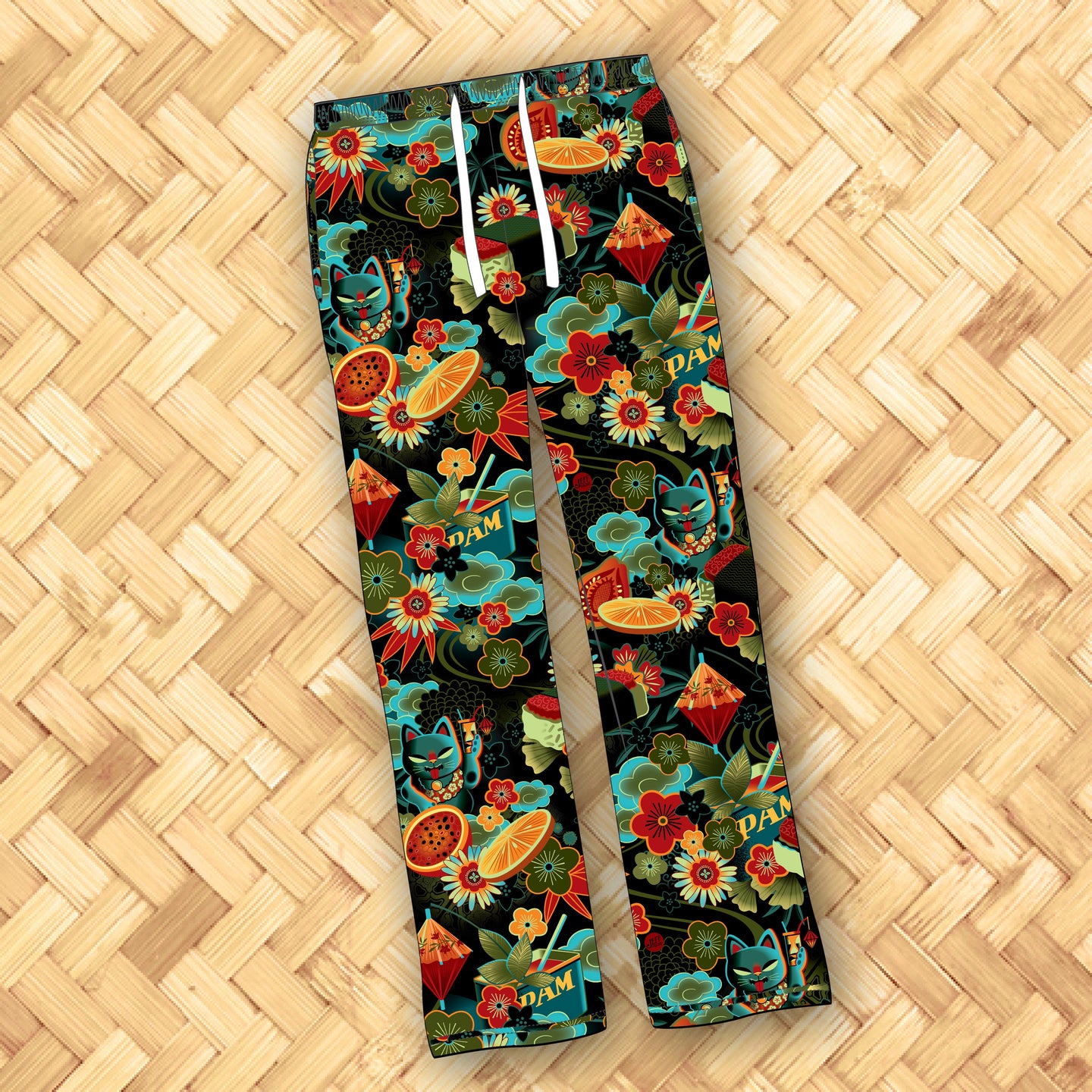 Jeff Granito's 'Mewsubi' Unisex Pajama Pants - Pre-Order