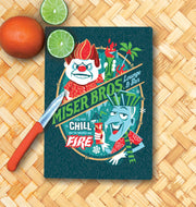 Jeff Granito's 'Miser Bros' Glass Cutting Board - Rolling Pre-Order / Ready to Ship!