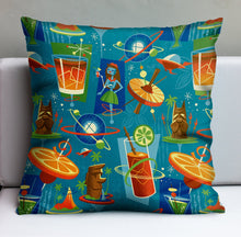 Load image into Gallery viewer, Jeff Granito&#39;s &#39;Modern Families&#39; Pillow Cover - Ready to Ship! (FREE SHIPPING in U.S.)
