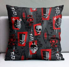 Load image into Gallery viewer, Jeff Granito&#39;s &#39;Monster Mashup&#39; Pillow Cover - Ready to Ship! (FREE SHIPPING in U.S.)

