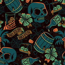 Load image into Gallery viewer, Jeff Granito&#39;s &#39;No Rum No Fun&#39; Modern Fit Button-Up Shirt - Unisex - Pre-Order (FREE SHIPPING in U.S.)
