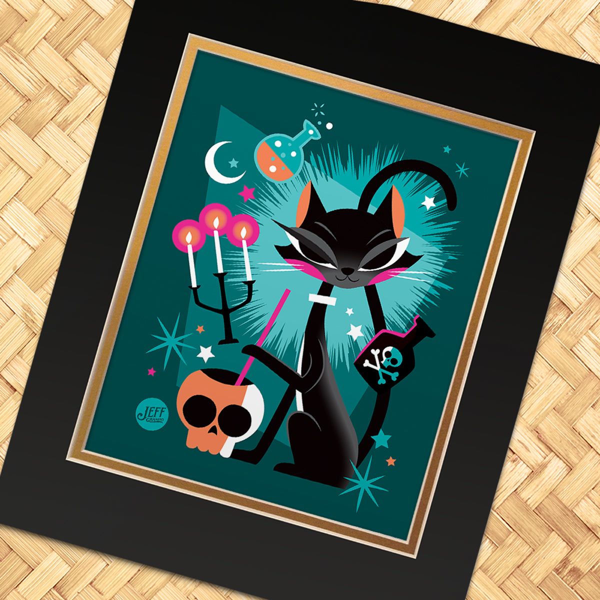 Cat Trick Print – Jeff Granito Designs